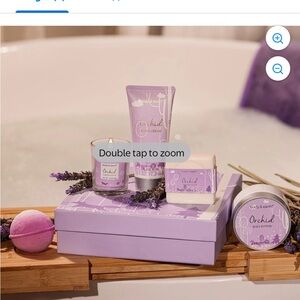 Body & Earth Orchid 5 Piece Gift Set.  Brand new sealed!